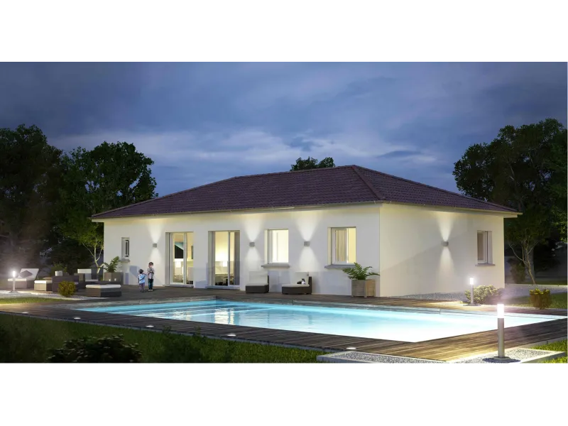 Maison neuve à Satolas-et-Bonce
