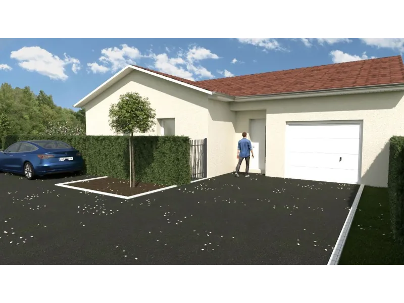 Maison neuve à Villemoirieu