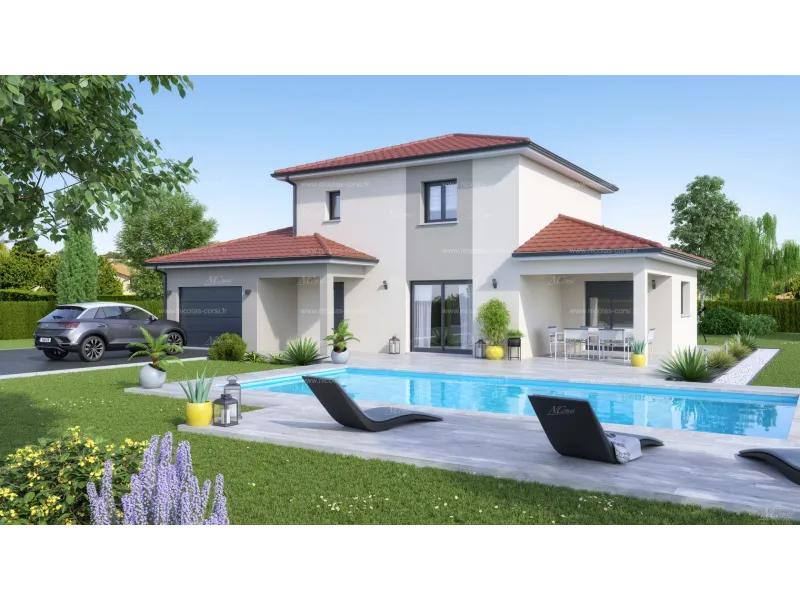 Maison neuve à Vézeronce-Curtin