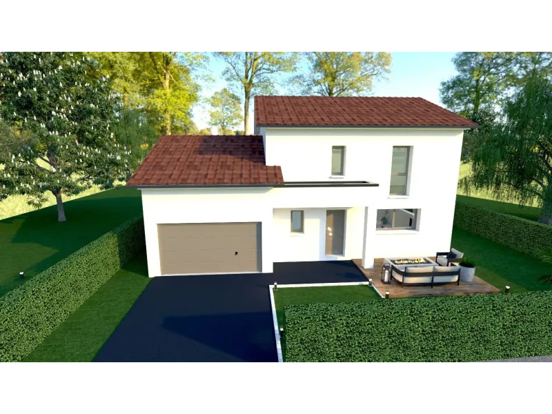 Maison neuve à L'Isle-d'Abeau