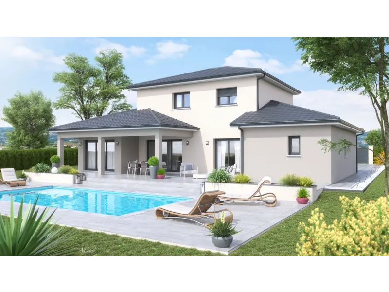 Maison neuve à Chavanoz