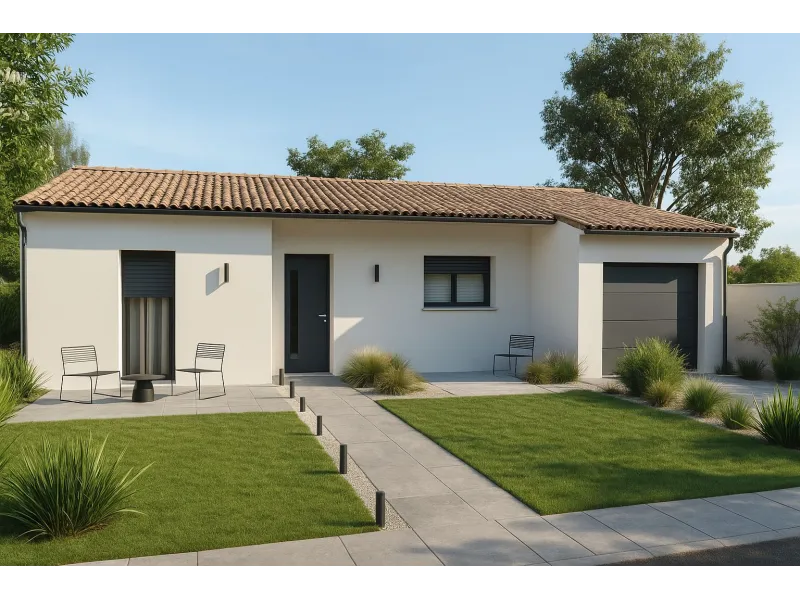 Maison neuve à Auge