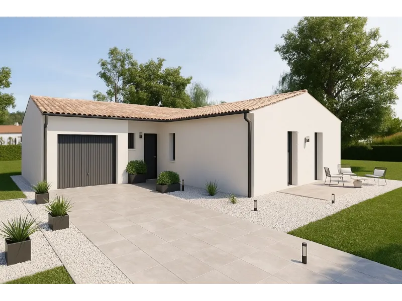 Maison neuve à Le Beugnon