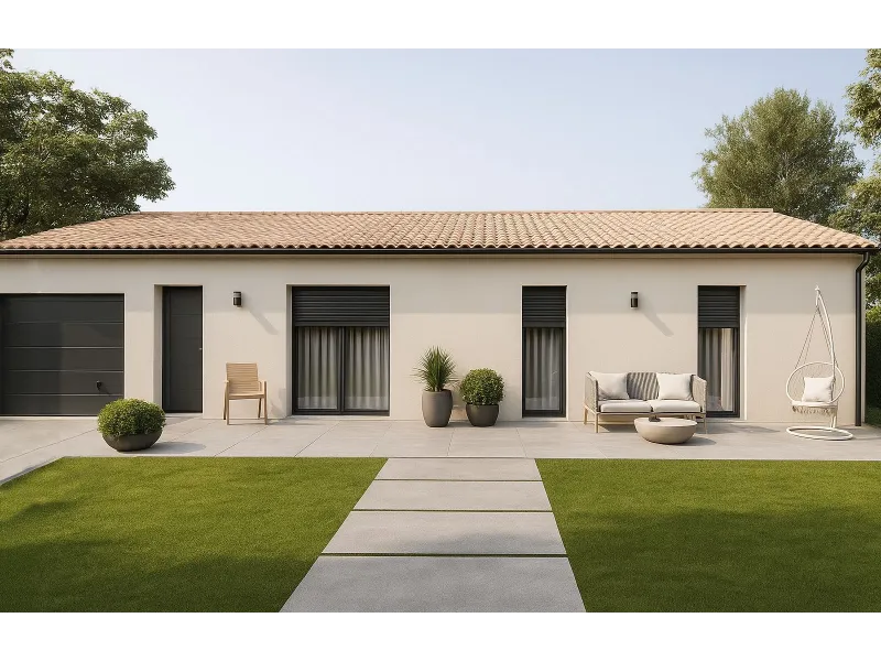 Maison neuve à Bernac