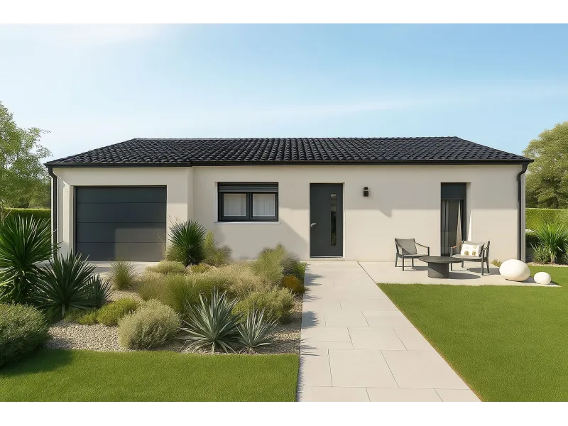 Maison neuve à Bernac