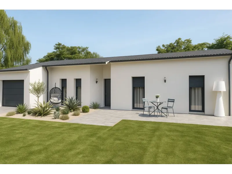 Maison neuve à Bernac