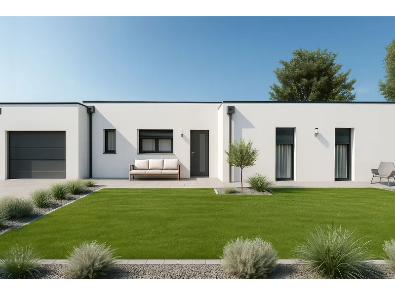Maison neuve à Bernac