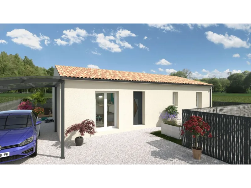 Maison neuve à Gond-Pontouvre