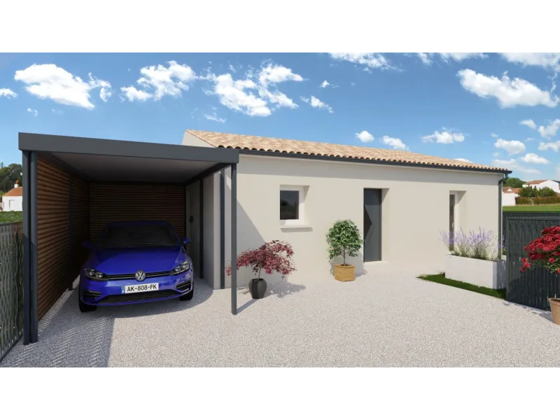 Maison neuve à Gond-Pontouvre
