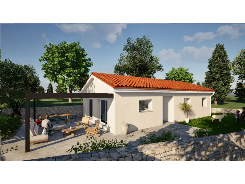 Maison neuve à Cuzieu