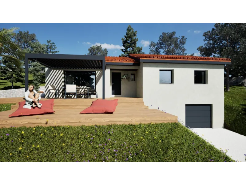 Maison neuve à Saint-Cyprien