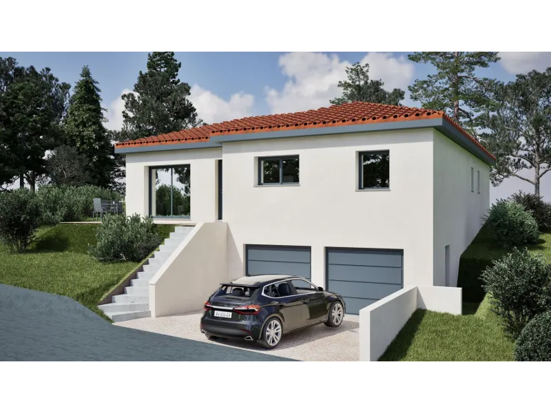 Maison neuve à Saint-Cyprien