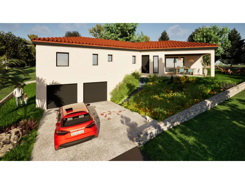 Maison neuve à Saint-Cyprien