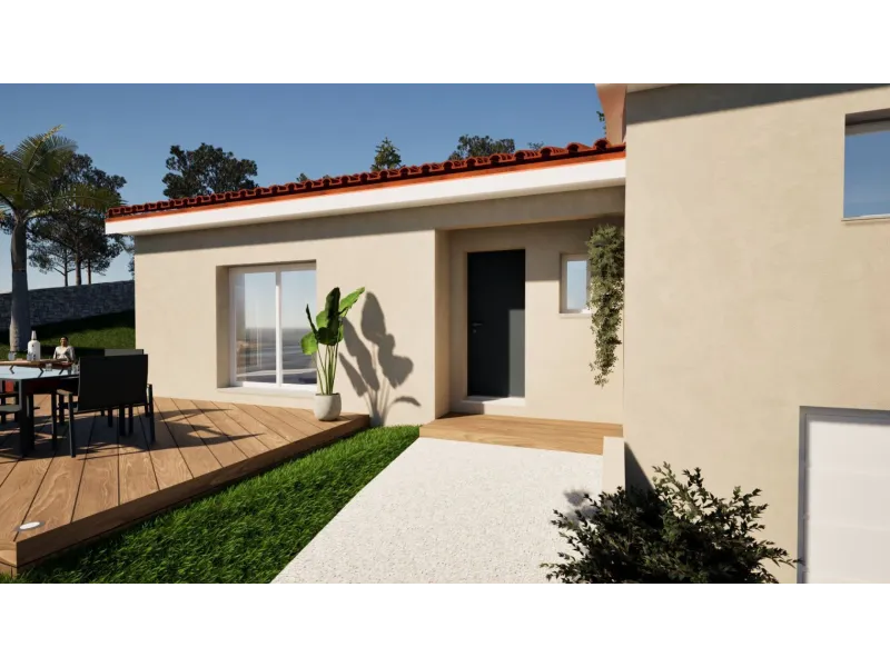 Maison neuve à Saint-Cyprien