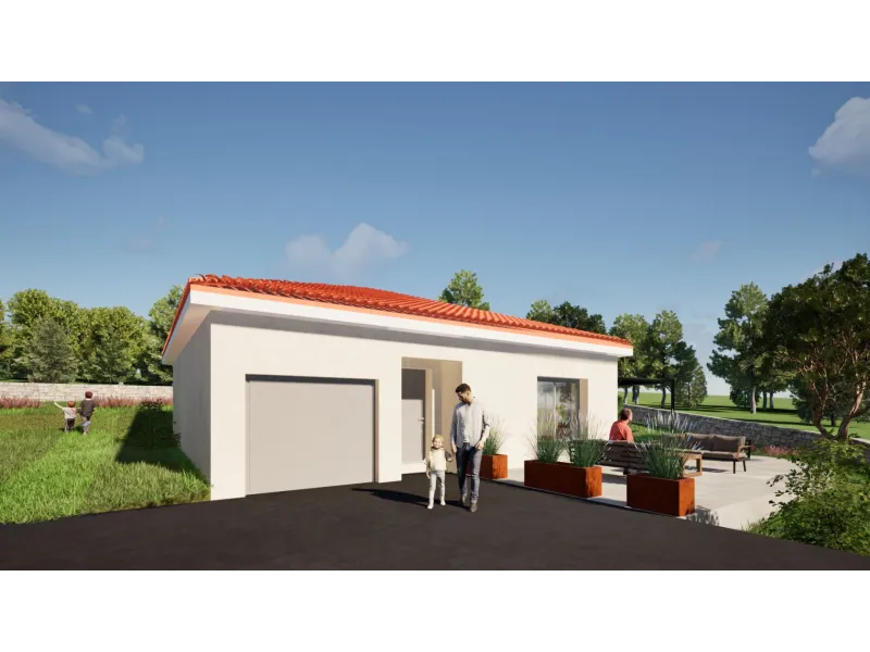 Maison neuve à Saint-Just-Saint-Rambert