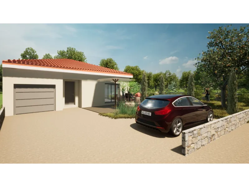 Maison neuve à Saint-Just-Saint-Rambert
