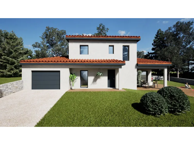 Thomas-Gabrielle-4ch110, modèle de maison Maisons BATISEUL
