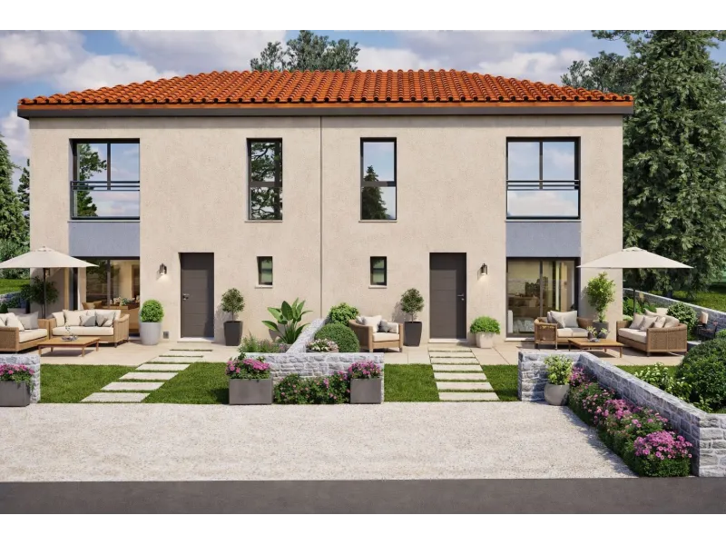 Maison neuve à Saint-Cyprien