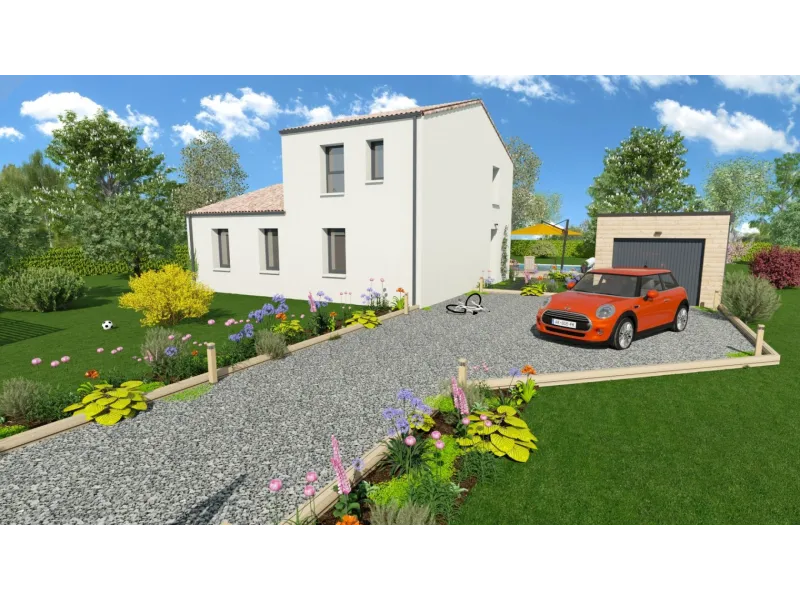 Maison neuve à Perrier