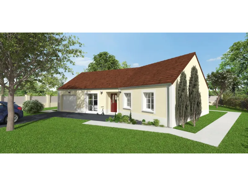 Maison neuve à Cravant