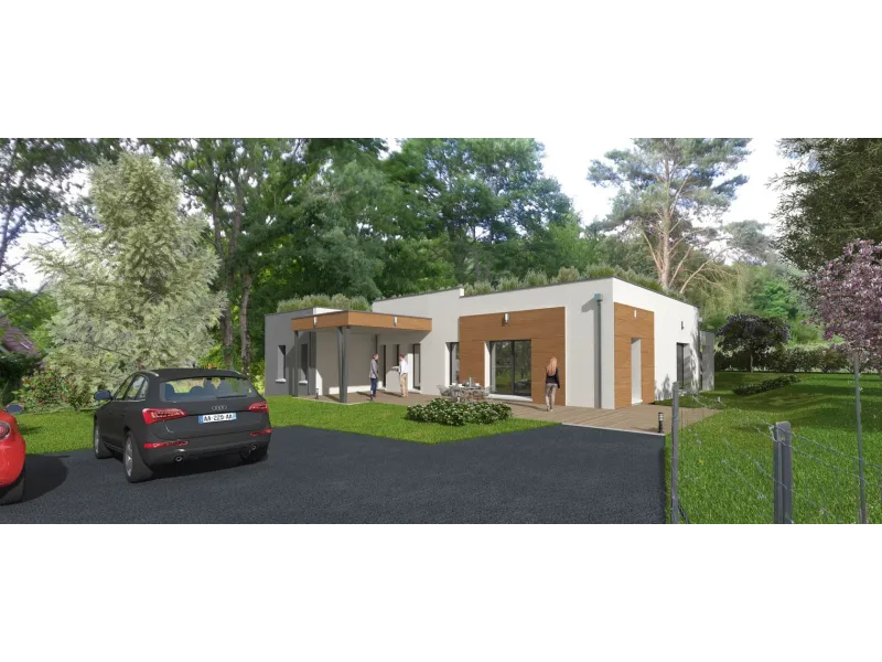 Maison neuve à Saint-Georges-sur-Baulche