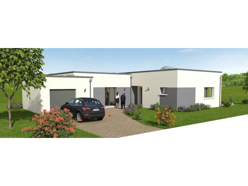 Maison neuve à Saint-Georges-sur-Baulche