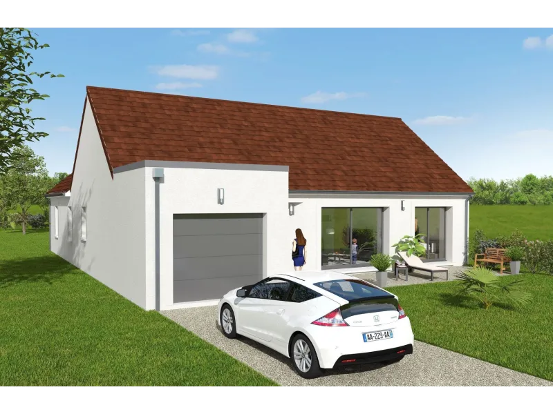 Maison neuve à Villefargeau