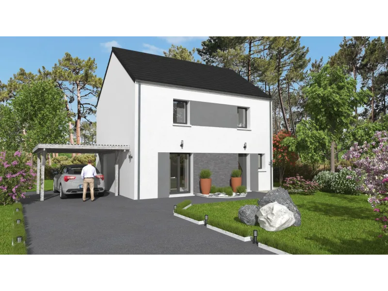 Maison neuve à Chamvres