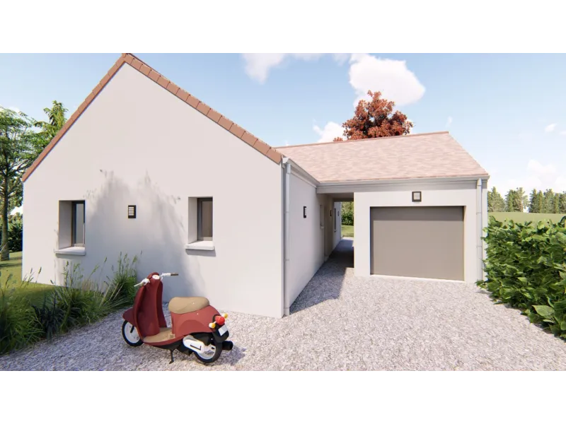 Maison neuve à Ligny-le-Châtel