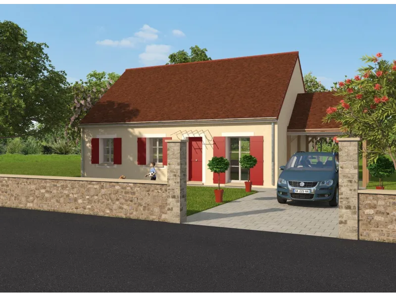 Maison neuve à Nailly