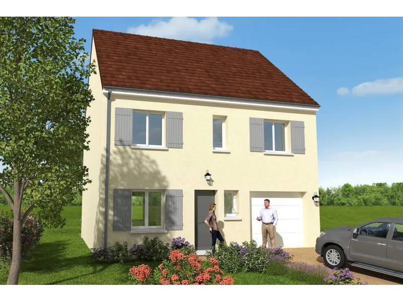 Maison neuve à Saint-Martin-d'Abbat