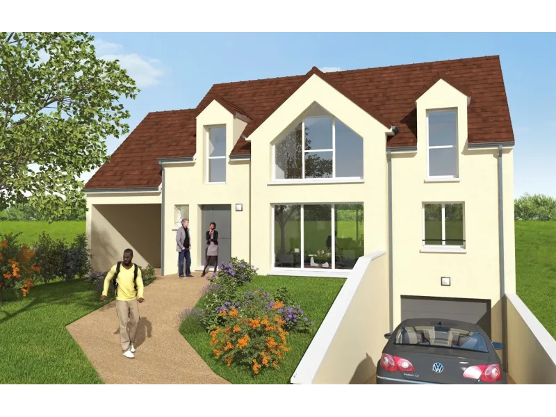 Maison neuve à Maison-Rouge