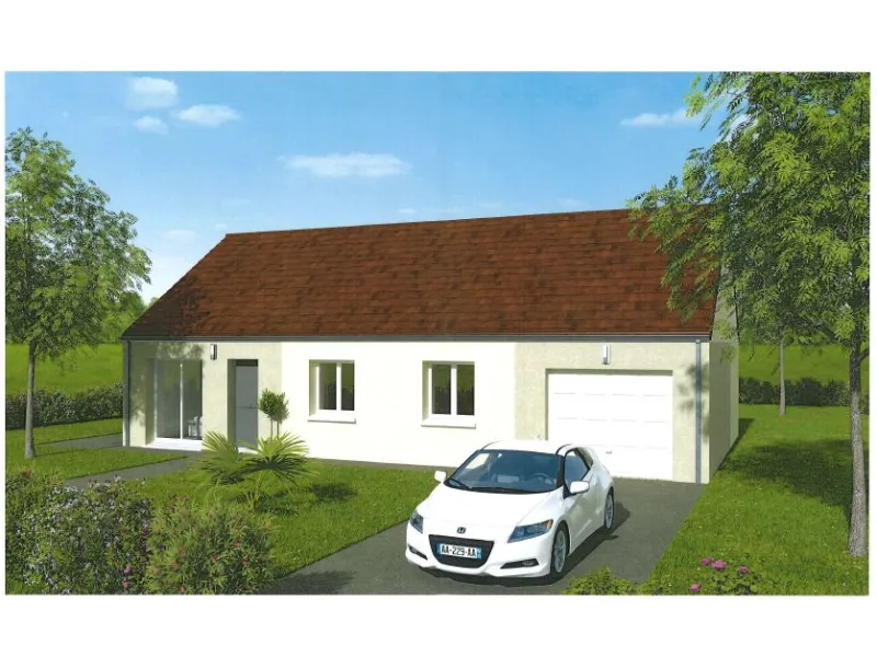 Maison neuve à Pourrain