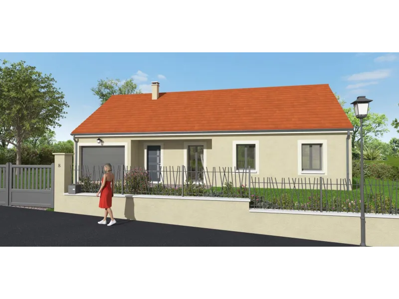Maison neuve à Chitry