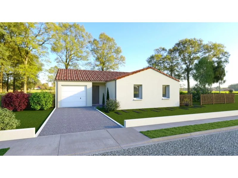 Maison neuve à La Jonchère