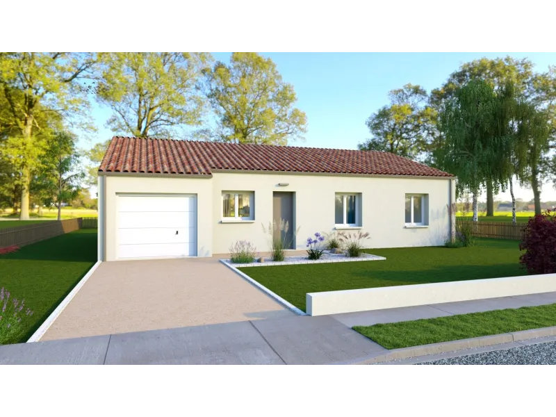 Maison neuve à La Jonchère