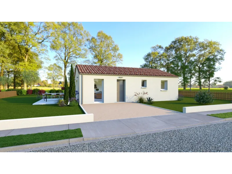 Maison neuve à La Jonchère