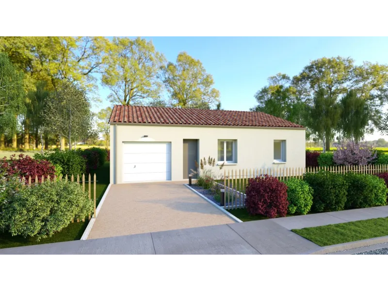 Maison neuve à La Jonchère