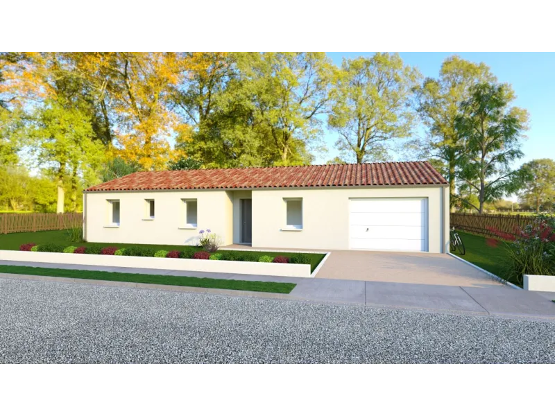 Maison neuve à La Jonchère