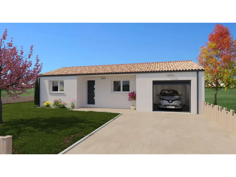 Maison neuve à Saint-Urbain