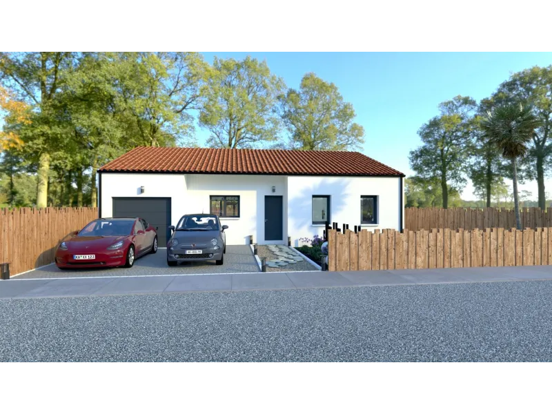 Maison neuve à Saint-Hilaire-de-Chaléons