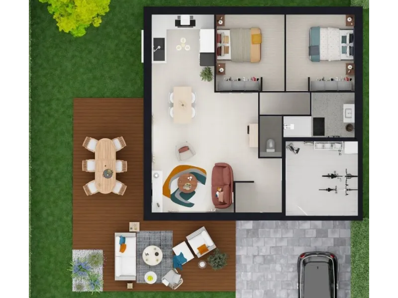 Maison neuve à Nesmy