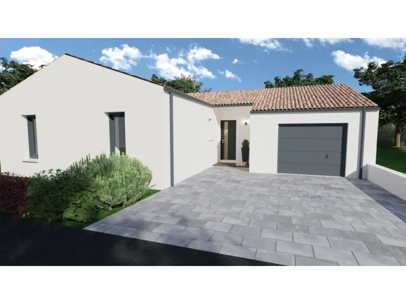 Maison neuve à La Chapelle-Palluau