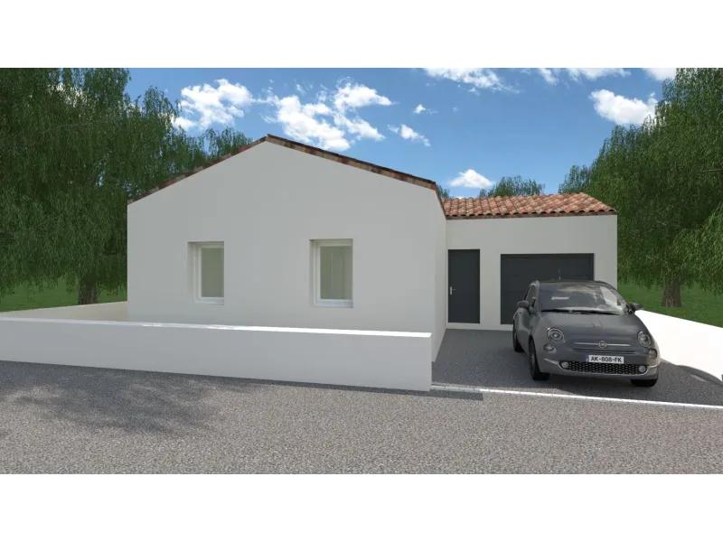 Maison neuve à Talmont-Saint-Hilaire