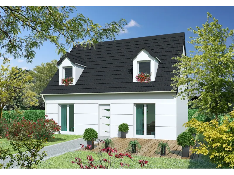 Maison neuve à Breux-Jouy