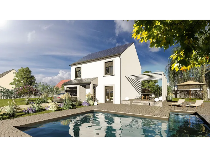 Maison neuve à Ognes