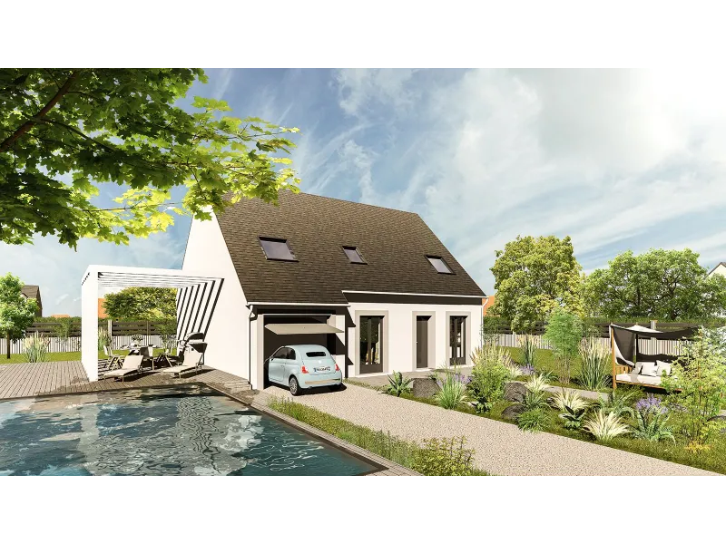 Maison neuve à Saint-Cyr-sous-Dourdan