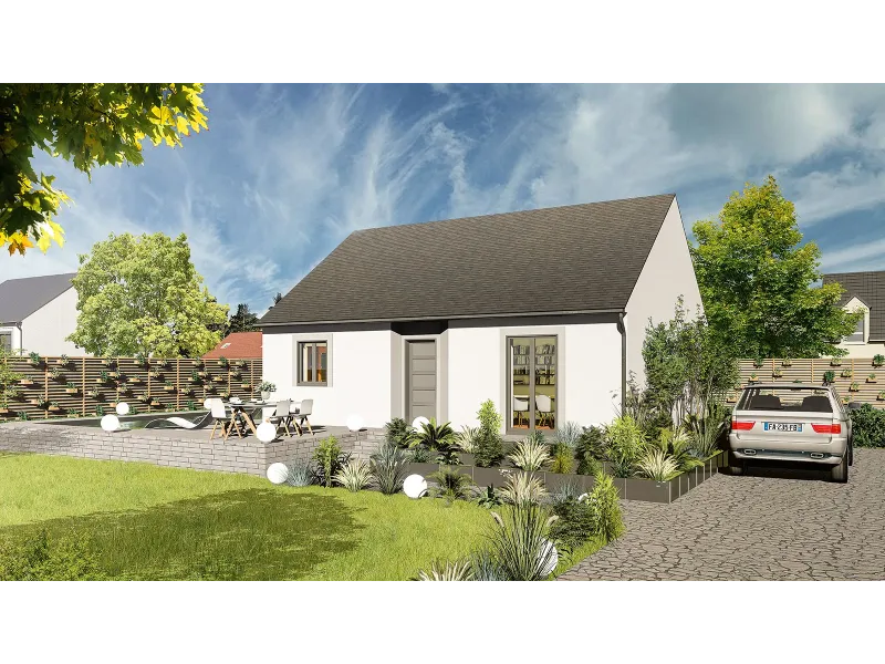 Maison neuve à Breux-Jouy