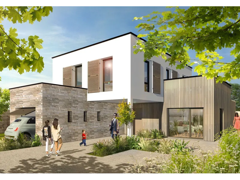 Maison neuve à La Selle-sur-le-Bied