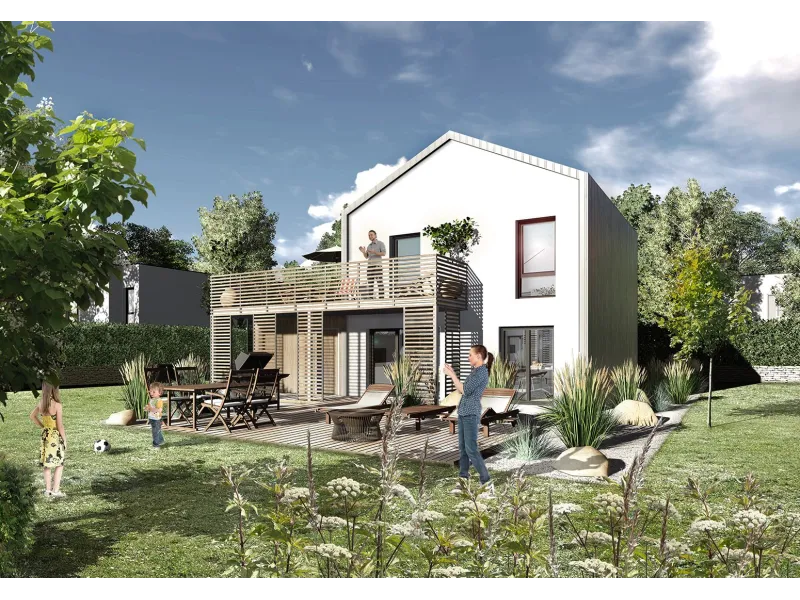 Maison neuve à Monnerville